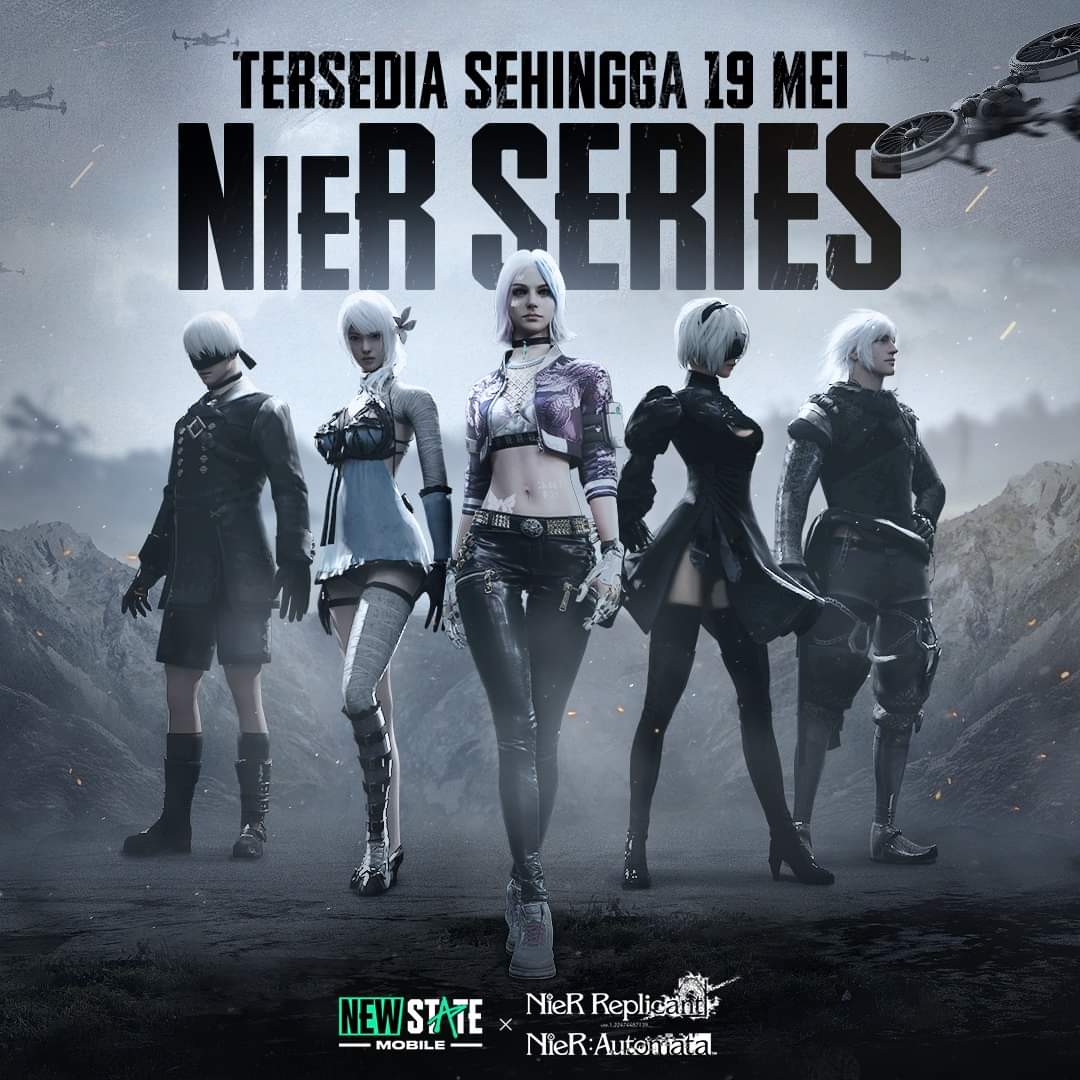 eamka9's tweet photo. Sertai skuad NieR dan teruskan hidup untuk menuntut penghormatan terbaik ⚔️

-----------------------------------
Download game  https://t.co/ewZ7qUlxIn
Lapor masalah  https://t.co/tCoXuYceuq

#NEWSTATEMOBILE #NieR #NewStatexNieR https://t.co/WzxMB2xcDh