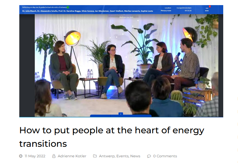 Have you also been daydreaming about the great conference we held last month?!

We now have a summary post on our website, including links to additional sources like the slide deck from Dr. Julia Wittmayer (<a href="/drifteur/">DRIFT</a>)'s inspiring keynote. Check it out 👉 sonnet-energy.eu/2022/05/11/how…