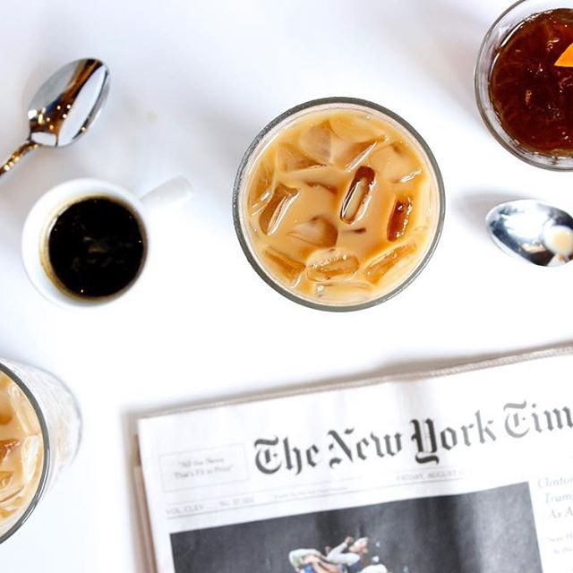 The <a href="/nytimes/">The New York Times</a> &amp; coffee go together like YOU and Corner Café! 🖤☕