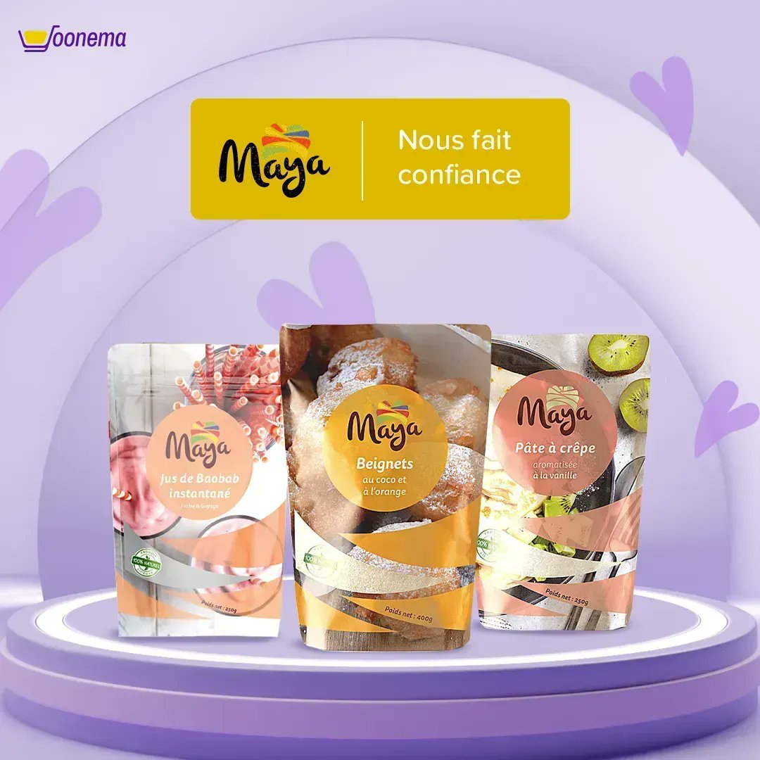 shopyoonema's tweet photo. Une autre belle marque a fait confiance à Yoonema !😍
Retrouvez désormais tous les produits MAYA sur Yoonema !
#marketplace #yoonemakermel #senegal #yoonema #localproducts #Dakar #produitslocaux #patisserie #farine https://t.co/I6DlaAlyFY
