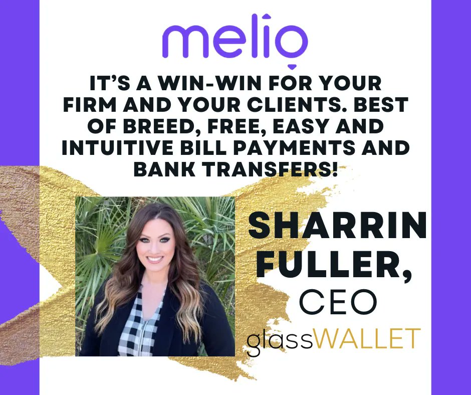 #MakeItWithMelio Saving time means more productivity and profitability for my firm, just one of the reasons I make Melio a key part of our scalable payables system:buff.ly/3Paga7F
