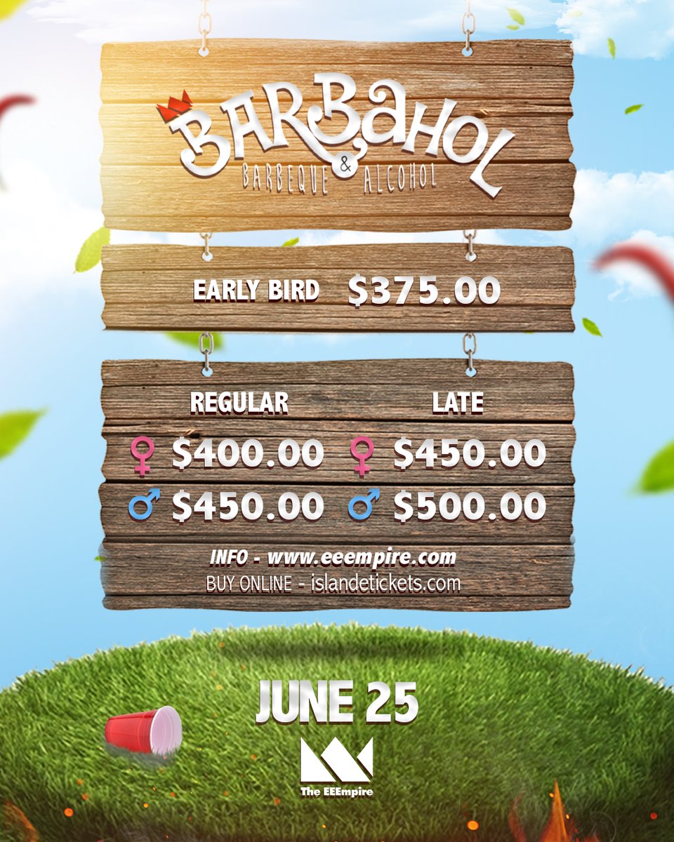 EEEmpire's tweet photo. #Barbahol2022 is near, the most anticipated food inclusive summer party of the year. Physical tickets dropping tomorrow, contact your favorite EEE committee member to reserve your tickets. 🚨⁠

#Barbahol
#BBQandAlcohol
#SummerParty
#EEEmpire https://t.co/IIEvvd6jhR