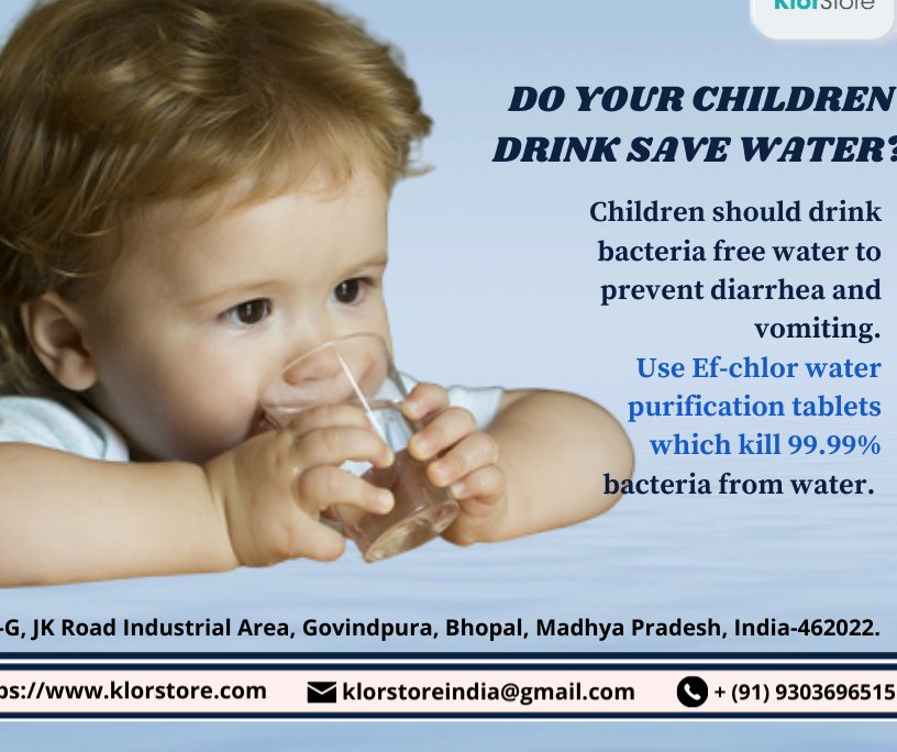 hindpharma's tweet photo. Is your hostel water safe?
Use always ef-chlor water purification tablets to disinfect your storage water.
Please visit: https://t.co/bi7CoTqPeb
Contact : (+91) 9303696515
#water #waterpurificationtablets #watertreatment #watertablets #watersafety #drinkingwater https://t.co/3W1gFzoiMQ