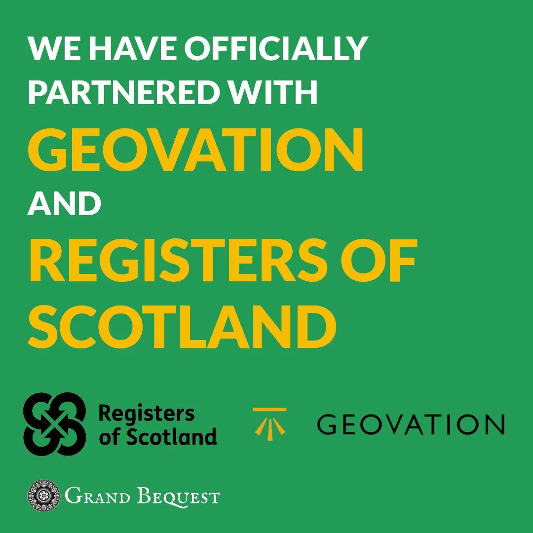GrandBequest's tweet photo. @RegistersOfScot @Geovation We are thrilled to be kicking off our collaboration with these two powerhouses of #geospatial #data and #technology #innovation. We are now officially one major step closer to helping get all our #emptybuildings back into use across #scotland. ๐ฅณ๐ https://t.co/Lz6Mai5nE0