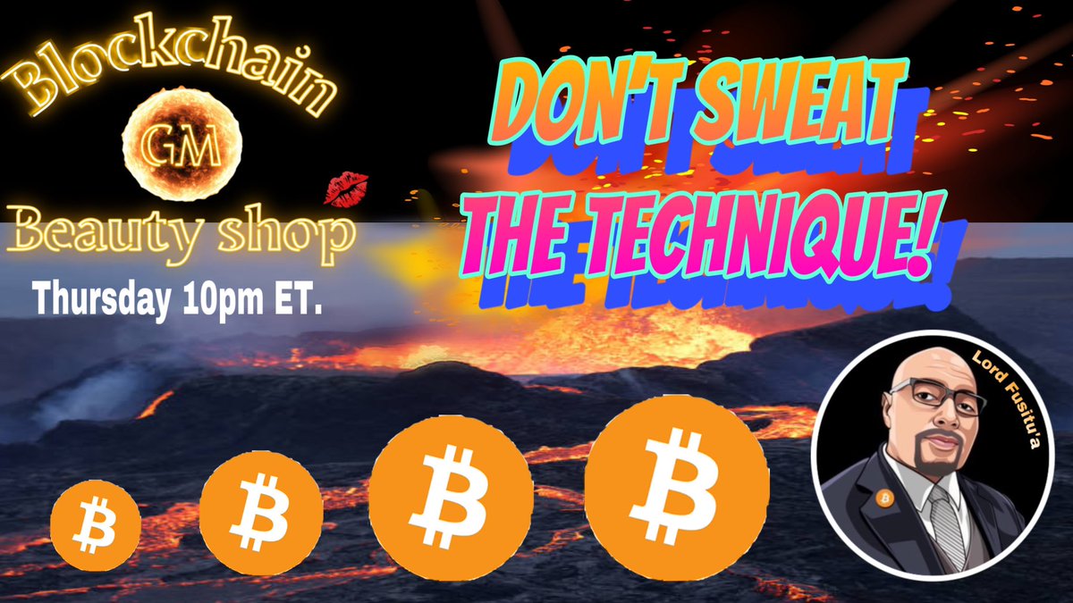 stupidlabia's tweet photo. ☀️ GM Fam — Don’t Sweat the Technique! #Bitcoin #crypto #NFTs https://t.co/c4pnzlMEHk