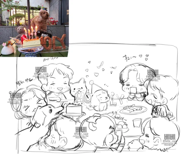 From sketch to final🖌 