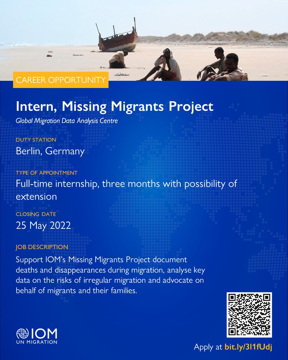 We are hiring an intern to work on our project.
Candidates with a migration background highly encouraged to apply ⬇