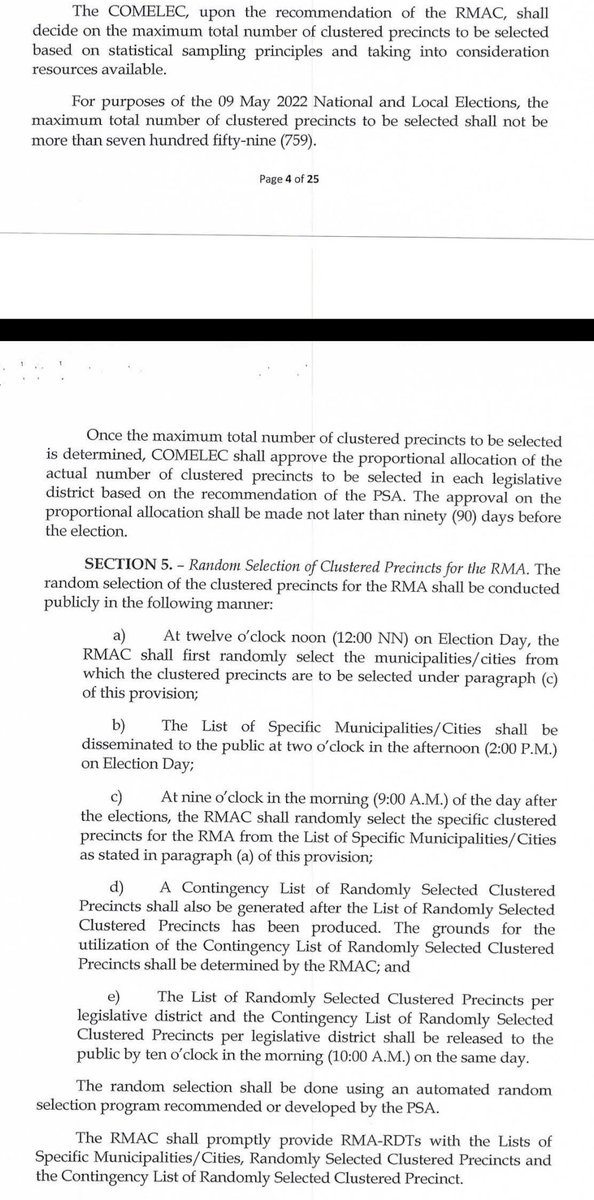 ltung23's tweet photo. Do not believe this RANDOM manual audit, #Philippines! It only involves 759 precincts among 106,000, selected by hackable code. The 759 rule was also quietly set in December 2021 after @lenirobredo, proven winner, declared her candidacy. #Halalan2022 #sus #THE6832MAGIC https://t.co/5x8N4MPAO4