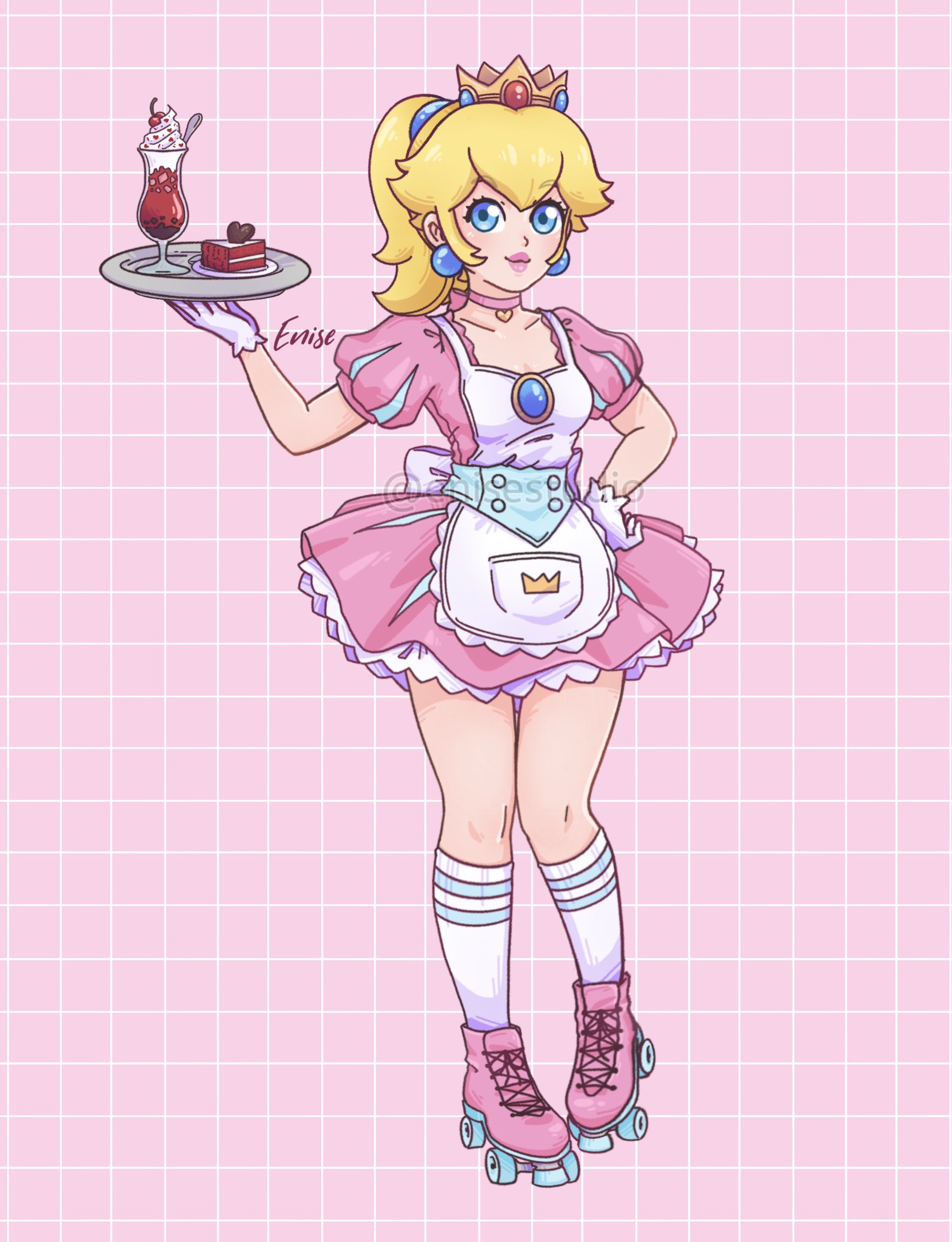 𝐄𝐧𝐢𝐬𝐞 💖💜💙 JW Madrid Confirmed! 24/25 Sept on Twitter "Happy Maid Day 🧁