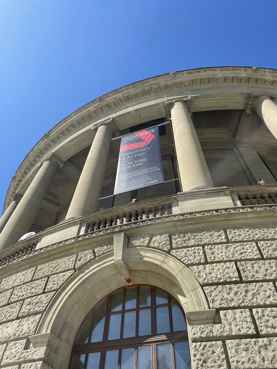 Join us at ETH Data Days together with Analytics Club at ETH until the end of the week and attend our keynote with Lars Ruddigkeit. msft.it/6046byUcj

👉Keynote today: “A.I. Anywhere – What Microsoft is doing in Data &amp; A.I.“ (14:30-15:30, HG E5)

#ai #machinelearning #data