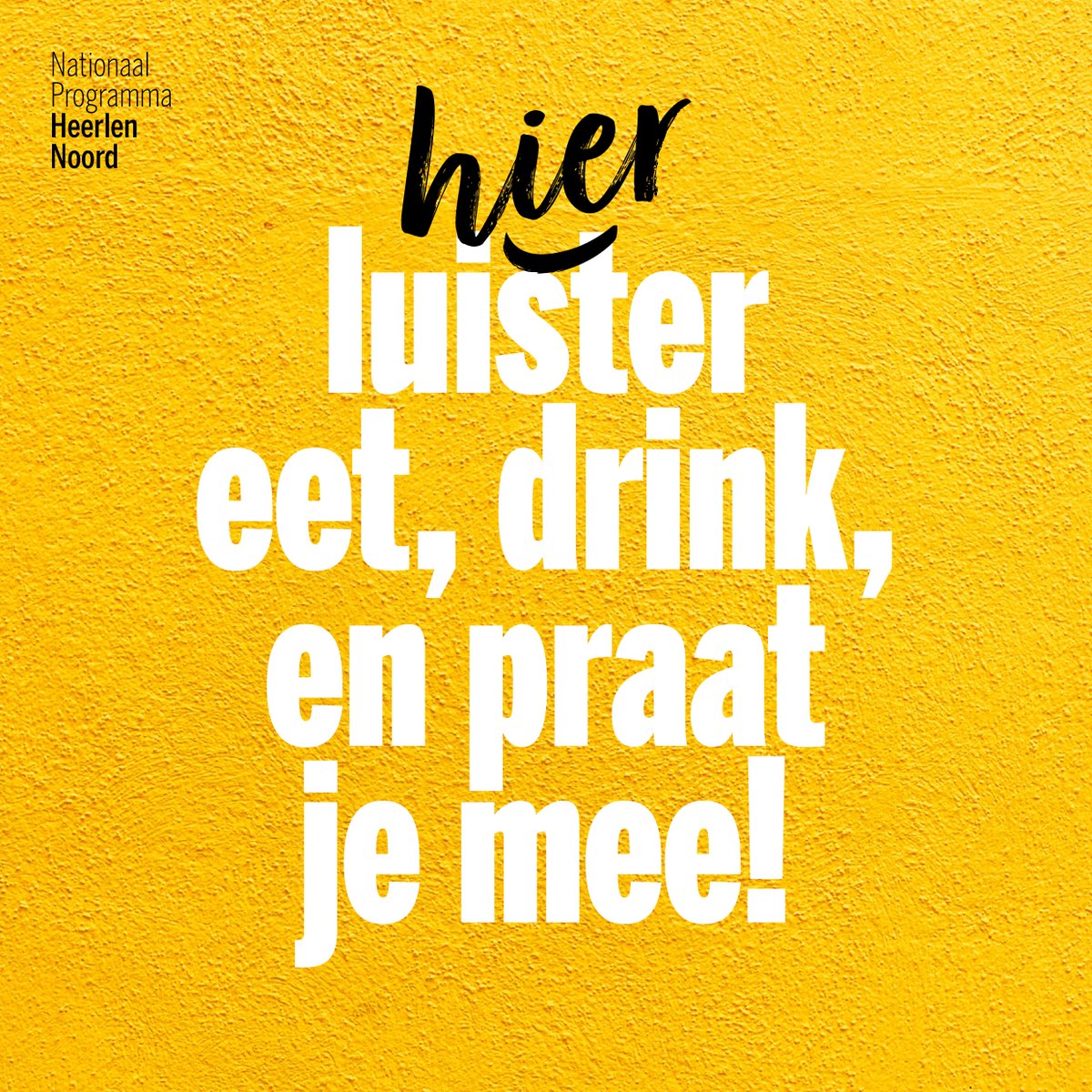 Aanstaande zaterdag organiseert het Nationaal Programma Heerlen Noord een ‘open huis’ in het Corneliushuis in Heerlerheide. Vanaf 14.00 uur is er een verhalenfestival voor jong en oud met vlaai, soep drinken en muziek. Ben jij er ook bij? Meld je aan via heerlen-noord.nl.