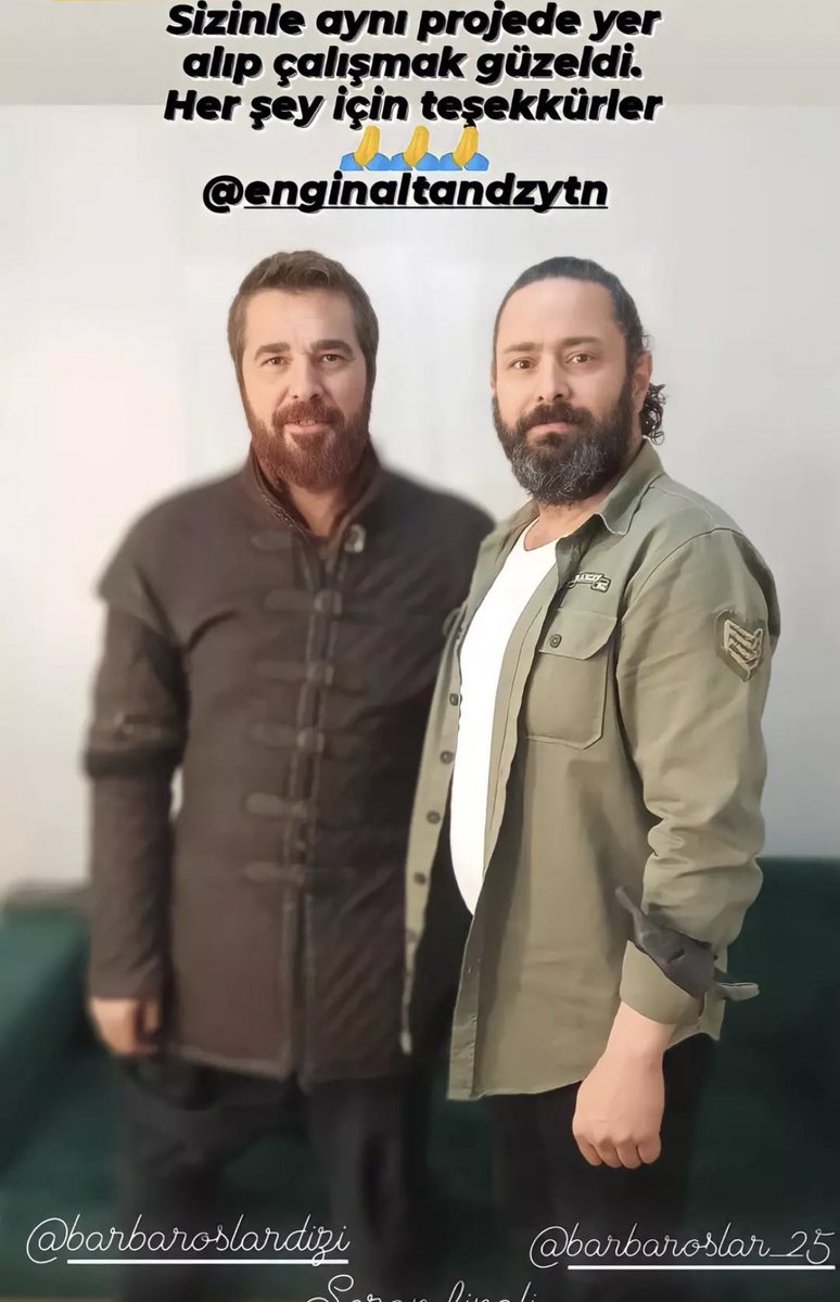BarbaroslarAr2's tweet photo. كان من الرائع العمل معك في نفس المشروع شكراً لك على كل شيء🤍
- انجين التان من خلف كواليس تصوير البربروس🎬
 #Barbaroslar https://t.co/L7lwOdIXqn