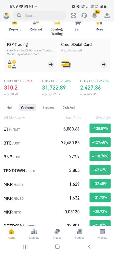 bunnytrader2's tweet photo. #luna #ethUST #BtcUST  
อะไรกันค่ะเนี่ย 100% https://t.co/iZI0w6n7Ly