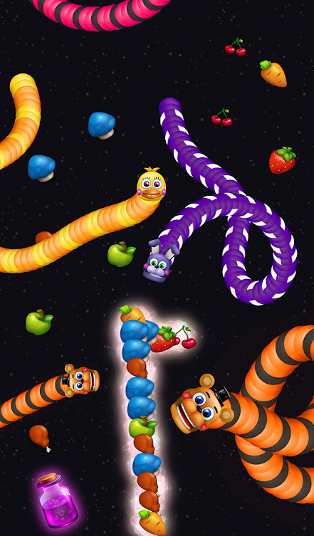 SiltherZoneIo's tweet photo. This game is a modern context of the Classic slithering game, where you will be slithering into a stunning worm world to battle with multiplayers. https://t.co/4HdDcbxXBg