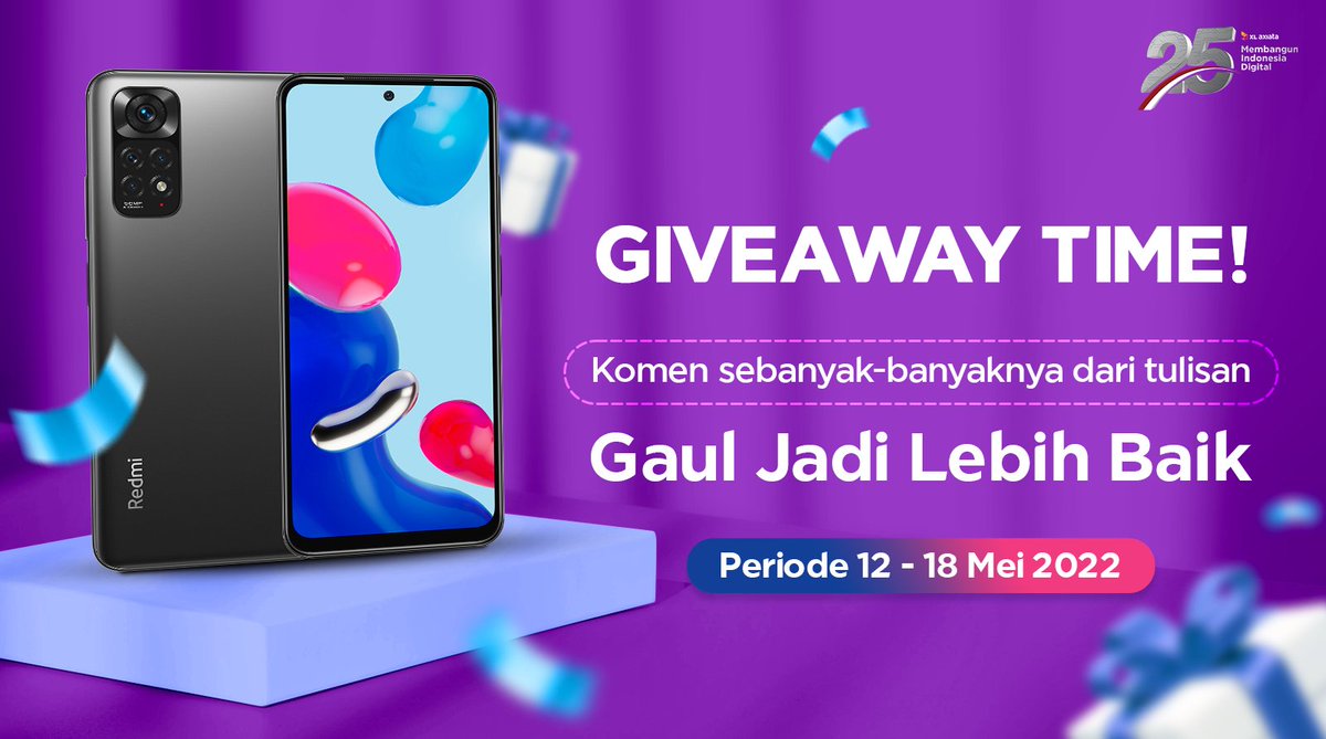 XLSMART's tweet photo. Axis punya paketan yang bakal bikin kamu Gaul. Biar makin gaul ikutan giveaway, caranya:
1. Follow @XLAxiata_Tbk dan @Axisgsm
2. Jawab di kolom reply sebanyak-banyaknya
3. Gunakan hastag #JadiLebihBaik
4. Like &amp; retweet untuk tanda kamu sudah ikutan

Semoga kamu beruntung ya! https://t.co/2CLipcAnrp