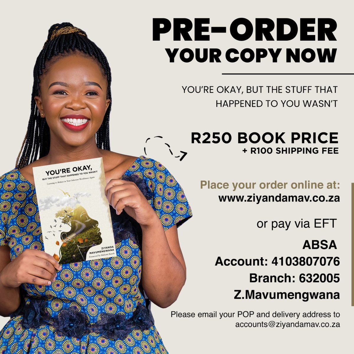 ZiyandaMav's tweet photo. Officially open for pre orders. You may reserve your copy using either of the options listed below. 

❤❤❤ https://t.co/q4wSiPY52b