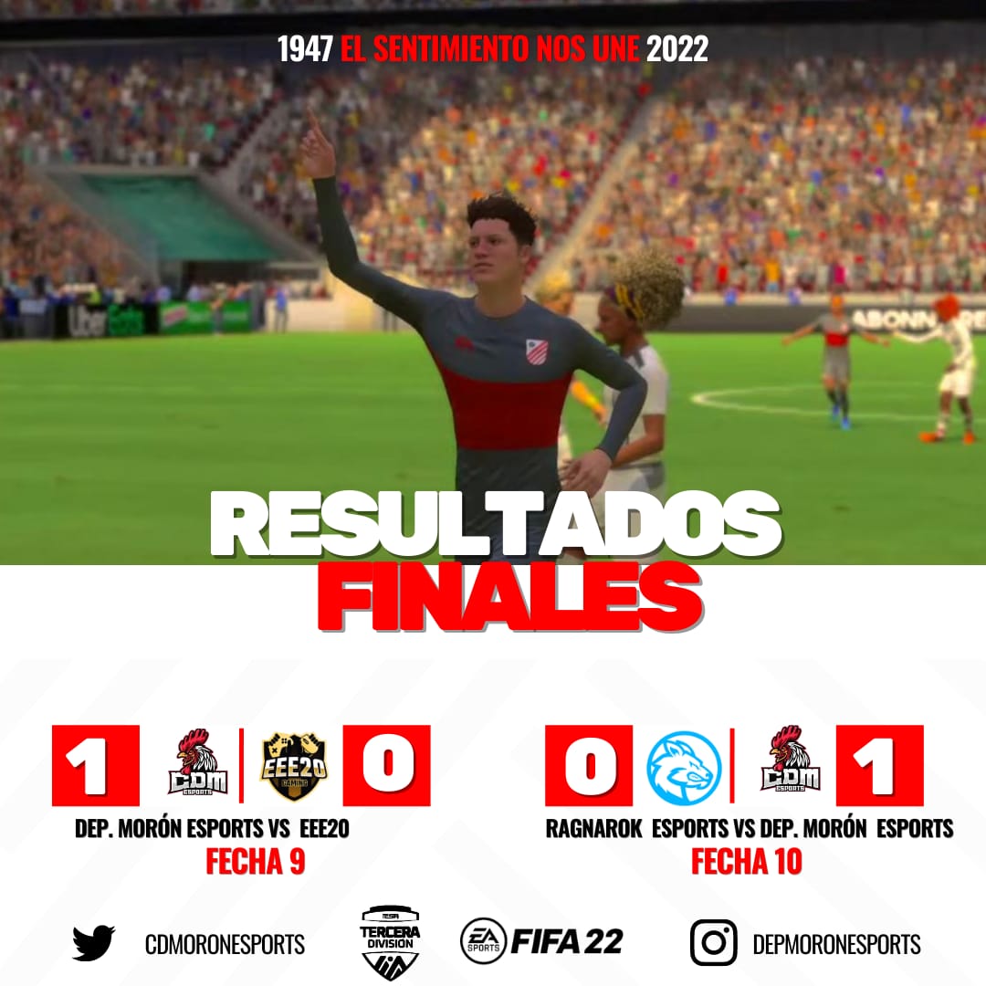 Deportivo Morón eSports tweet media