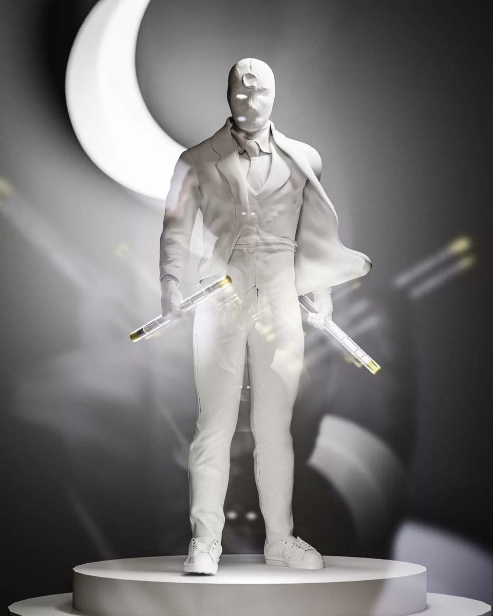 Moonknight Fanart 
#MoonKnightEp6 #blender3d #Marvel #3d #ghanaartist #3dartwork #3dart #Khonshu #MrKnight #StevenGrant