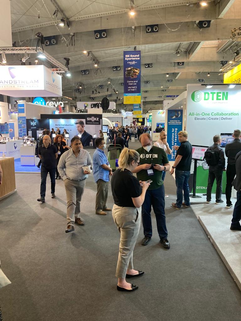 re_sauce_'s tweet photo. If you’re heading out to @ISE_Show, be sure to pop by Hall 2 and visit @DTEN_Global  and @Jetbuilt and Hall 5, where @HYPERVSN  have their booth. All 3 x brands have new products launching at ISE!! #avtweeps #av #pragency #resauce #ise2022 #ise https://t.co/3fo6NvygLy