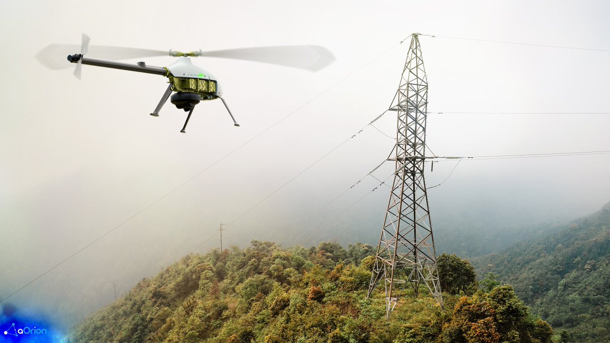 aorion_drones's tweet photo. Inspection of power lines and substations.

aOrion Heli-E UAS can detect various cracks, chips, destruction of reinforced concrete structures, transmission poles and anchor gantries. Also, corrosion of metal parts of poles, wires, etc.
 #aorion #environmentalsolutions #innovation https://t.co/ifZ1J3oo5x