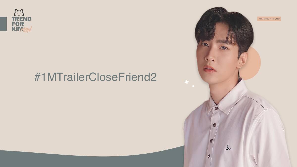KimmonTrend's tweet photo. ✨ 𝐊𝐢𝐦𝐦𝐨𝐧 𝐓𝐫𝐞𝐧𝐝 🐺

❕Hastag Tomorrow❕
➡ #.1MTrailerCloseFriend2 

🗓 12 พฤษภาคม 2565
⏰ 8:15 น. ( ไทย )

#ขุณขิมมอญ 
#โมกิของคิมม่อน https://t.co/OVki3r7iCv