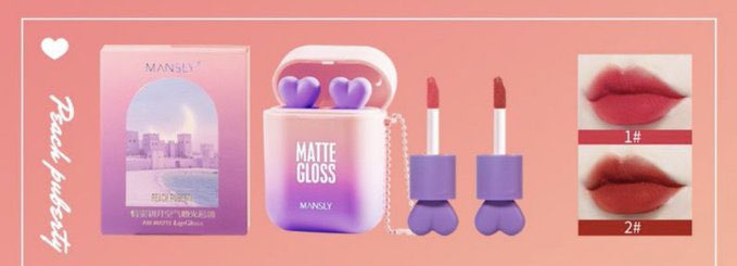 PaiRaey_'s tweet photo. เหลืออันสุดท้ายยยย

สินค้า : ลิปเคสแอร์พอตเนื้อแมท💋💄
จำนวน : 1 เคสมี 2 แท่ง
ราคา : 1️⃣1️⃣9️⃣/เคส
โปร : ฟลว.ส่งฟรีเหมือนเดิมค่า📦 https://t.co/R0aL8ZVpJL