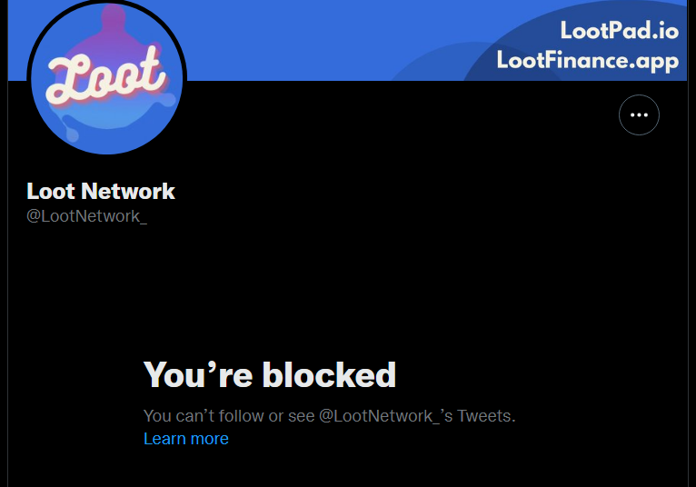 ToDaTopX's tweet photo. @LootNetwork_ Thanks for blocking me now I know I am right about you. #treasure #gold #lootdollar https://t.co/5k1M7k0iVY
