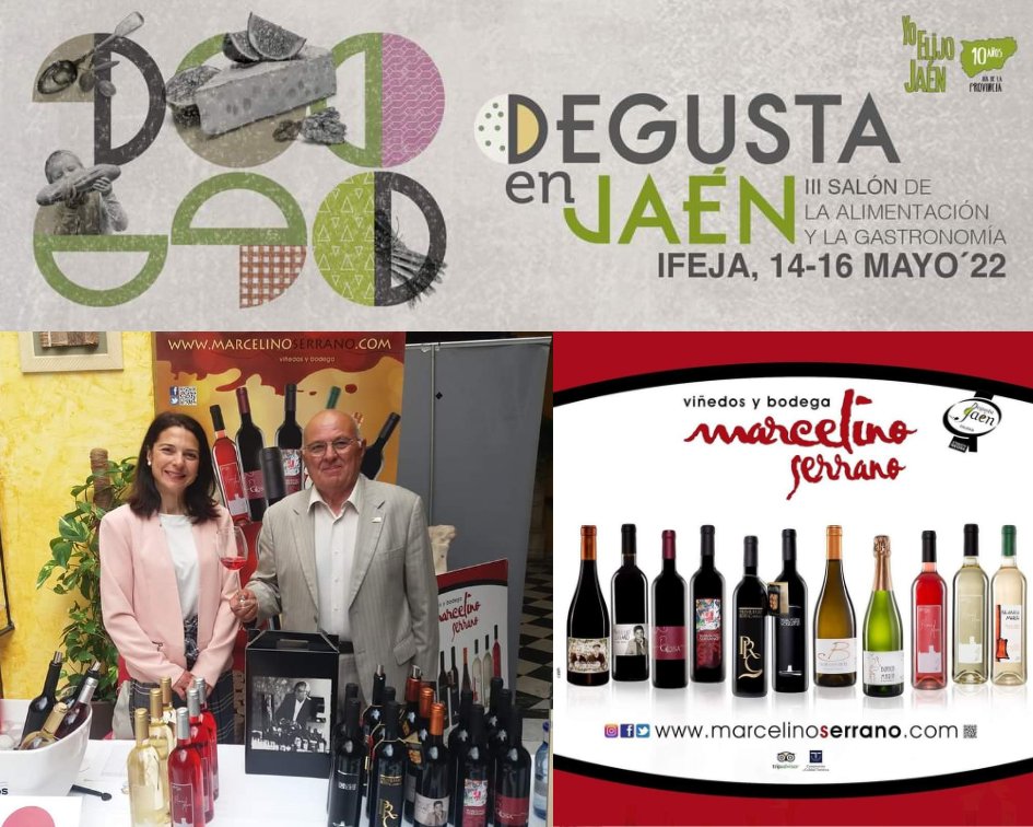 📅14 y 15 de Mayo de 11.00 a 19.00
📅16 de Mayo de 10.00 a 17.00. Sólo para profesionales, estaremos en "Salón de la Alimentación y Gastronomía Degusta en Jaén". Entrada Gratuita. Productos, cocina y degustaciones en directo.
Información: 
 ifeja.org/degustaenjaen/
<a href="/DegustaJaen/">Degusta Jaén</a>