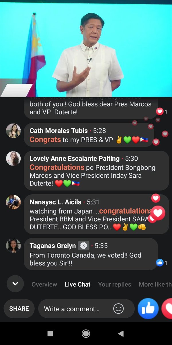 dreamcatcherNme's tweet photo. I love this idea of our PBBM talking to us everyday ❤️💚 or at least him giving us an update every once in a while. So cool and so unique talaga our incoming president ✌️👊

#MarcosDuterte2022 https://t.co/jZ9Sj4uTp7