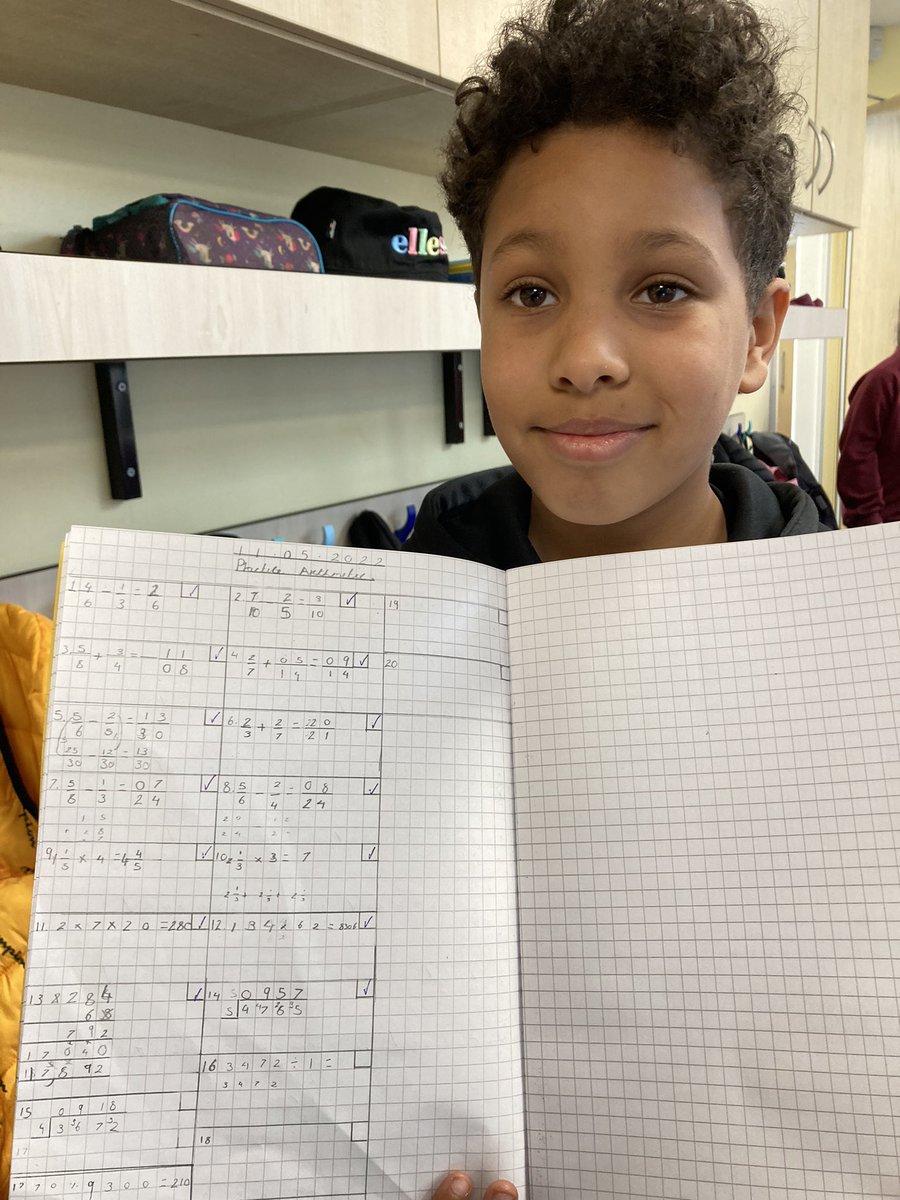 HWVPA's tweet photo. Year 5 working hard on their arithmetic this morning #greatpresentation #year5 https://t.co/kRyDe8agJR