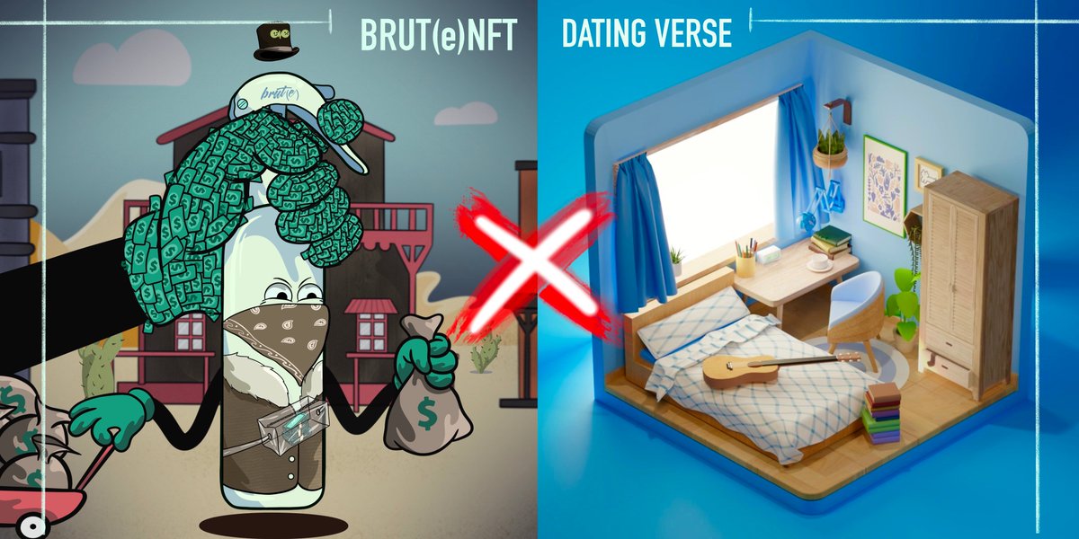 datingverse's tweet photo. BruteNFT X Datingverse💎
How to win ⬇️
🎁 5X Meta NightClub WL Spots
🎁 5X BruteNFT WL Spots
1: ❤️& Retweet
2: Follow @datingverse & @brutenft
3: Open a ticket to claim your WL
- https://t.co/bs9hdJc8Dm
- https://t.co/Gc2XHr114m
#Giveaway #NFTs #Datingverse #NFTCollection https://t.co/1KJ0OJ3UvD