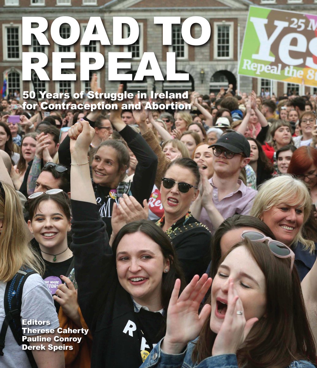 LilliputPress's tweet photo. ▫️ COVER REVEAL ▫️
In Road to Repeal: 50 Years of Struggle in Ireland for Contraception and Abortion, the editors @ThereseCaherty and Pauline Conroy, along with photographer Derek Spiers, look back on the journey of the Eighth Amendment. Publishing Autumn 2022.
#Road2Repeal @NWCI https://t.co/hy4CtZKql5