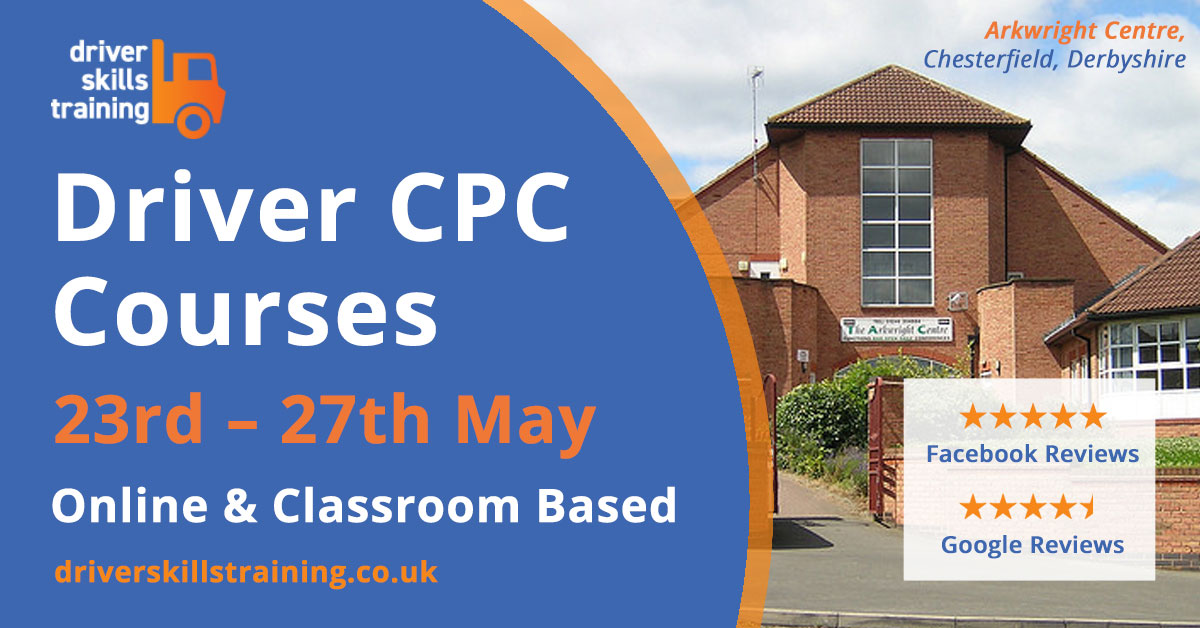 Our next week-long CPC course is starting on the 23rd of May. This CPC course is online and based in the UK. Our CPC driver course allows you to complete your training in a friendly virtual classroom. Courses run from 9am – 5pm including breaks. driverskillstraining.co.uk/event/online-d…