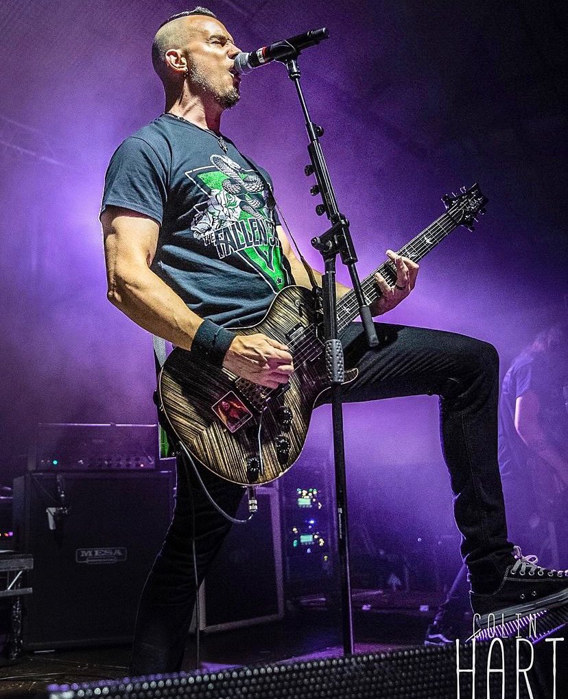 When you dont have a slide, you improvise! Tickets are on sale now at MarkTremonti.com Nurnberg-Berlin-Nurburgring-Cologne-Luxembourg-Hamburg-Donington Park-Lyon-Dessel-Alkmaar-Manchester-Glasgow-Dublin-Belfast-Bristol-London-Zoetermeer-Zwolle-Stuttgart-Zurich-Milan