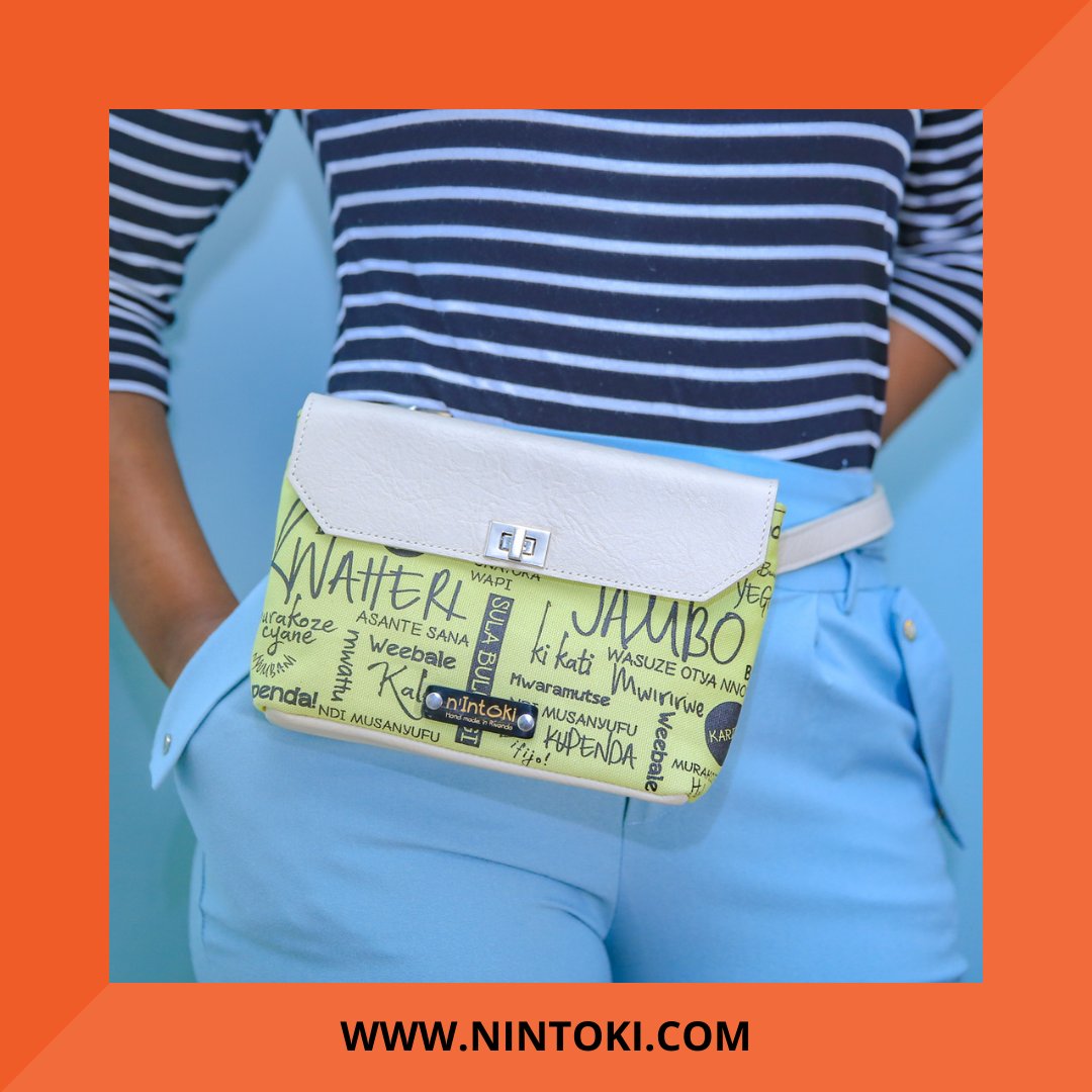 One language is not enough! Learn one or two words with our #ruhengeri hip bag. Get one today! 

#Rwanda #RwOT #Kigali #madeinrwanda #handmade