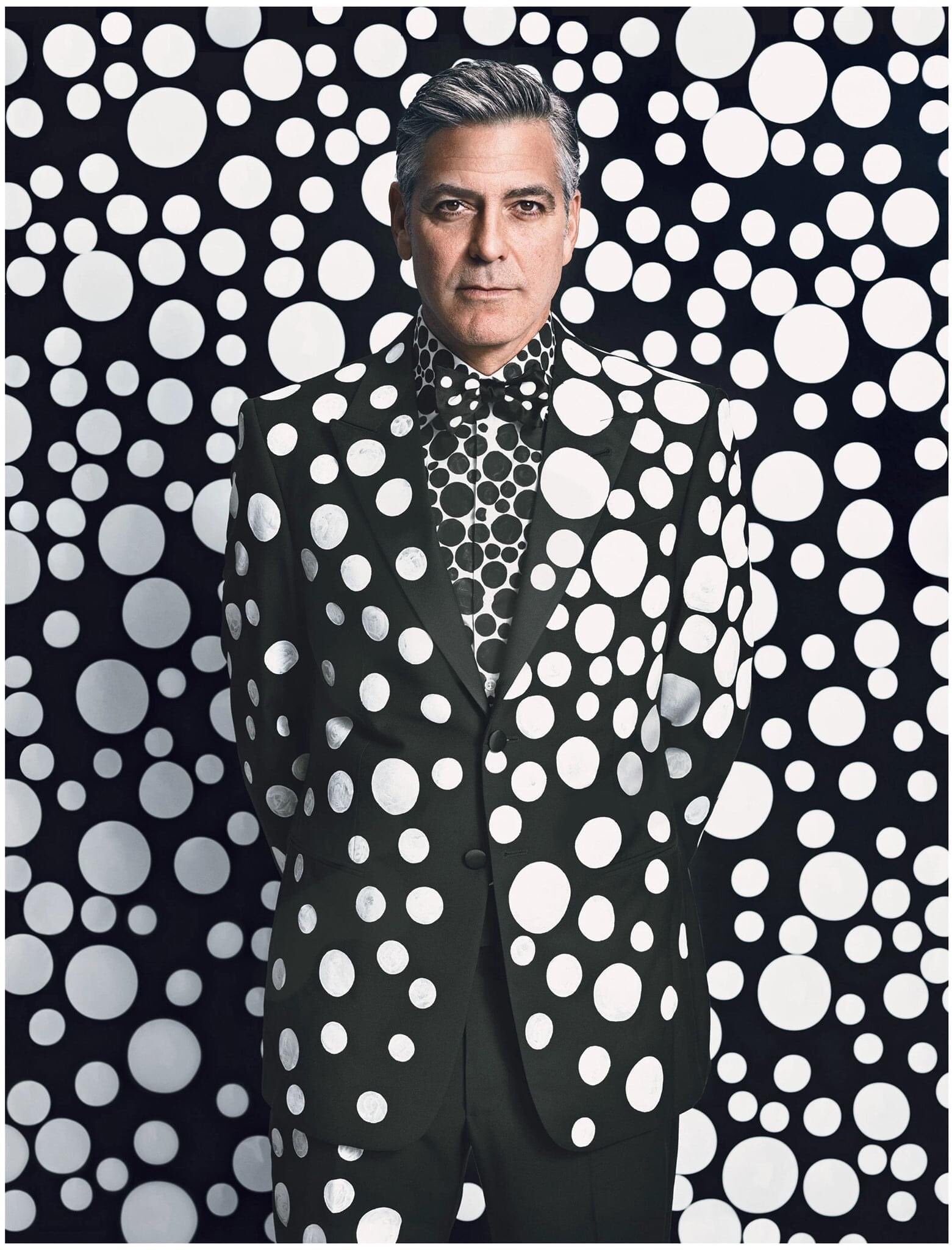 Happy Birthday George Clooney !

George Clooney photographié par Yayoi Kusama pour W Magazine s Art Issue, 2013 