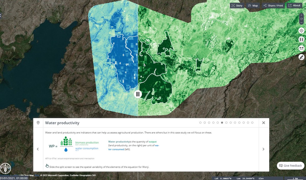 WaterPIPproject's tweet photo. Want to know more about using #WaPOR for #sugarcane production #Wonji #Xinavane? Check out our map story @FAOLandWater @ihedelft @TheWaterChannel:
https://t.co/AwTEDivqjJ
and case study description: https://t.co/0LrNbAmjlB https://t.co/vy89i7qZSK
