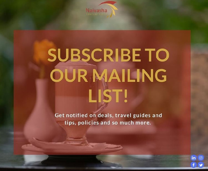 KongoniNaivasha's tweet photo. Tired of repeating same destinations a zillion times?
That's because you haven't subscribed to our email list to get new ideas on where to tour plus detailed traveling guides. FOR FREEE!
βΆ Tap here: https://t.co/Gu0iBpYjxy
#emailist #EmailMarketing #TembeaKenya #naivasha https://t.co/4oVYZ3QztR