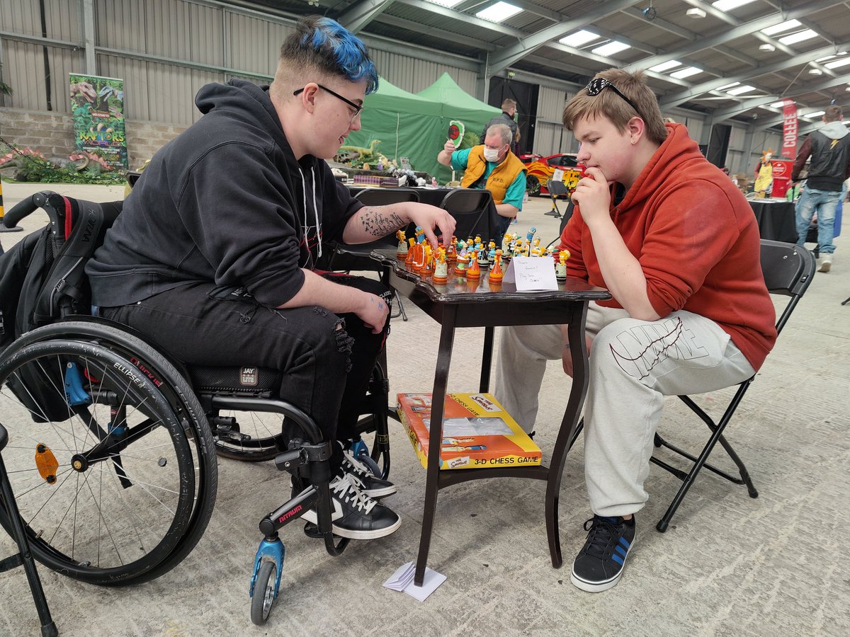 We are all about an inclusive environment and giving those visiting the convention and our events some good memories playing our games. Our Chess table is still busy back in Wadebridge a few weeks ago
#Social #events #inclusive #friendly #gamingcommunity  #tabletopgames #comicon