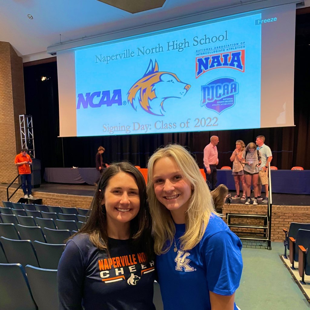 So proud of you, Ellie! You will be missed at Naperville North! UK is so lucky to have you! 💙