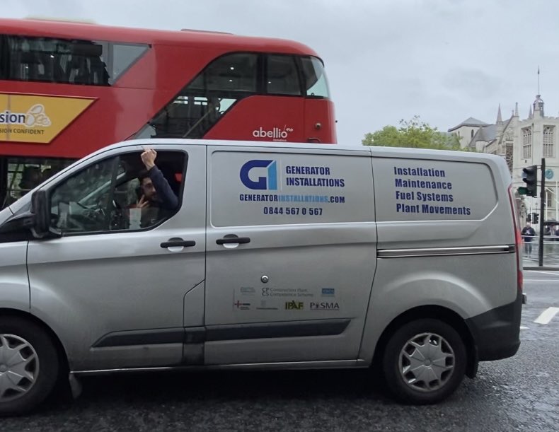 snb19692's tweet photo. If you’re pro EU these vile 2 in this van is not someone you want to do any work for you. https://t.co/do716mUjoN