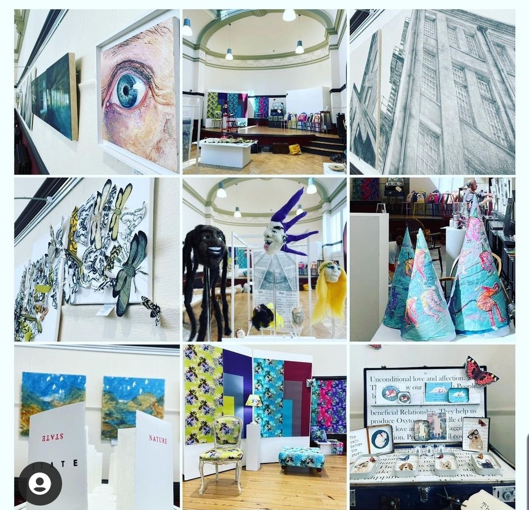 Thanks to Susan Hanks <a href="/BBCRadioStoke/">BBC Stoke & Staffordshire</a> for the feature last night. You can here about it all again on #bbcSounds. Astound opens Sat 14th May 11am in #Leek #staffordshire #art #exhibition #degreeshow Love to see everyone there