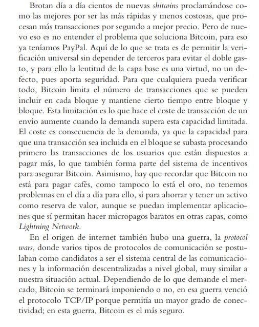 "La filosofía de bitcoin" para estos días 👀