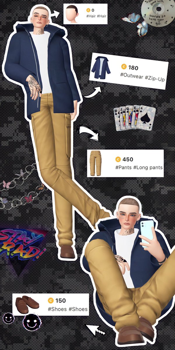 fulbuzter's tweet photo. CHALLENGE ACCEPTED! ✅

Rion Fernandez = 940c
Rexy Barnaby = 780c
Roey Marcello = 730c (exclude hair and waist bag)

Gas g c?! 
@kaitdou @shalzpt @jizuzuka @ahngacho 

#ZEPETOunder1000challenge 
#ZEPETO #제페토 #ゼペット @zepeto_official

Challenge by @dominationic https://t.co/u3dukTjLY9