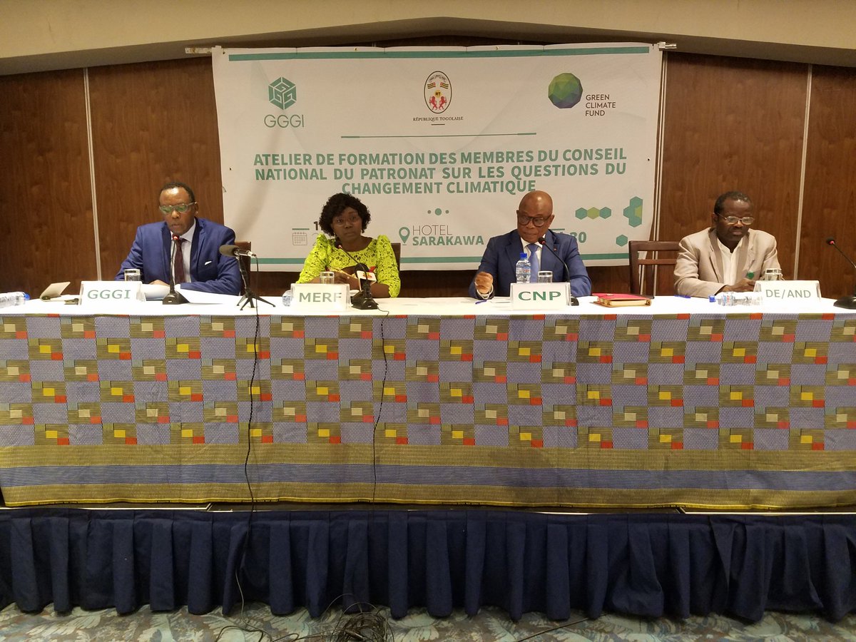 BouariATIATCHA's tweet photo. La question du changement climatique au cœur de l'actualité togolaise.
#togotwit
#GCF
#GGGI
#ZONE6 https://t.co/JfUiSpqvnG