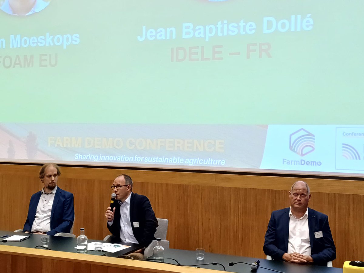 InstitutElevage's tweet image. 🔴 En direct | #FarmDemoConference2022
Sharing innovation for #sustainable agriculture 👍
Avec nos collègues 
✅ @neumeister_d qui anime le workshop sur les &quot; Virtual démonstration Events&quot;
✅ @JBDolle qui présente le projet Climate Farm Demo
#FarmDemo