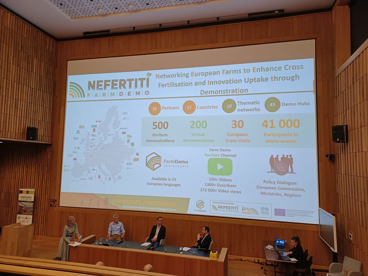 InstitutElevage's tweet image. 🔴 En direct | #FarmDemoConference2022
Sharing innovation for #sustainable agriculture 👍
Avec nos collègues 
✅ @neumeister_d qui anime le workshop sur les &quot; Virtual démonstration Events&quot;
✅ @JBDolle qui présente le projet Climate Farm Demo
#FarmDemo