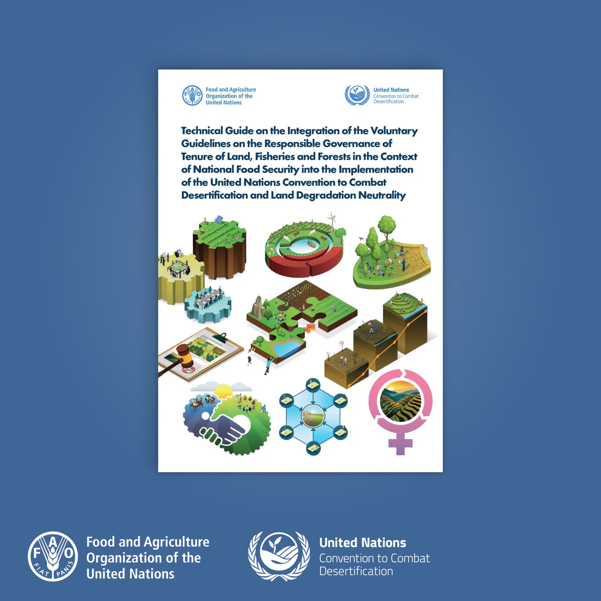 FAOLandWater's tweet photo. #DYK? 24% of the world's lands are degraded.

Tenure security &amp; responsible governance are crucial to help achieve #LandDegradationNeutrality.

🆕 @FAO-@UNCCD technical guide on what needs to be done
👇
https://t.co/z73HAkl7CY

#COP15     #UNCCDCOP15 https://t.co/A4nfCJg63G