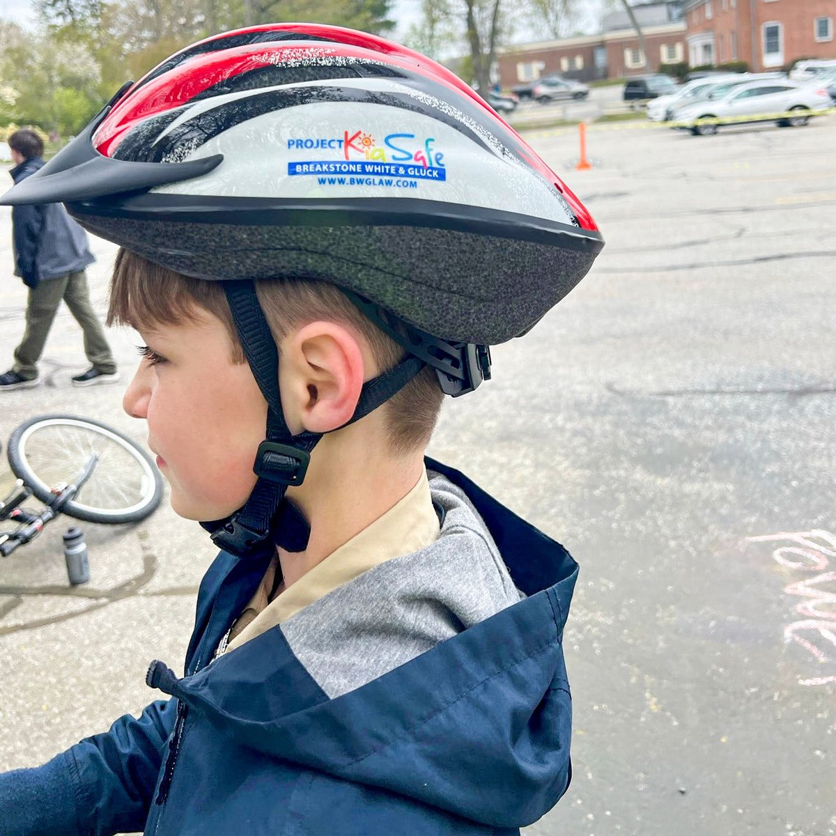 bwglawboston's tweet photo. Thanks to @SafeRoutes_MA for these photos from their bike rodeo with the Chelmsford Police and other community groups last weekend. Breakstone, White & Gluck donated the bike helmets as part of our #ProjectKidSafe. https://t.co/xXjfbEiDsG