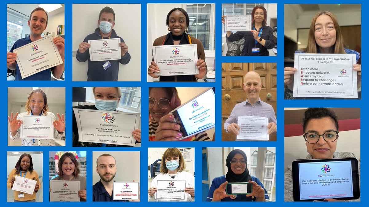 Happy #NationalDayofStaffNetworks!

We're delighted to recognise the work of our wonderful networks in building a strong and inclusive employee voice. Thank you for your passion, commitment and hard work. You truly make our hospital a better place to work. 👏🏼 👏🏽